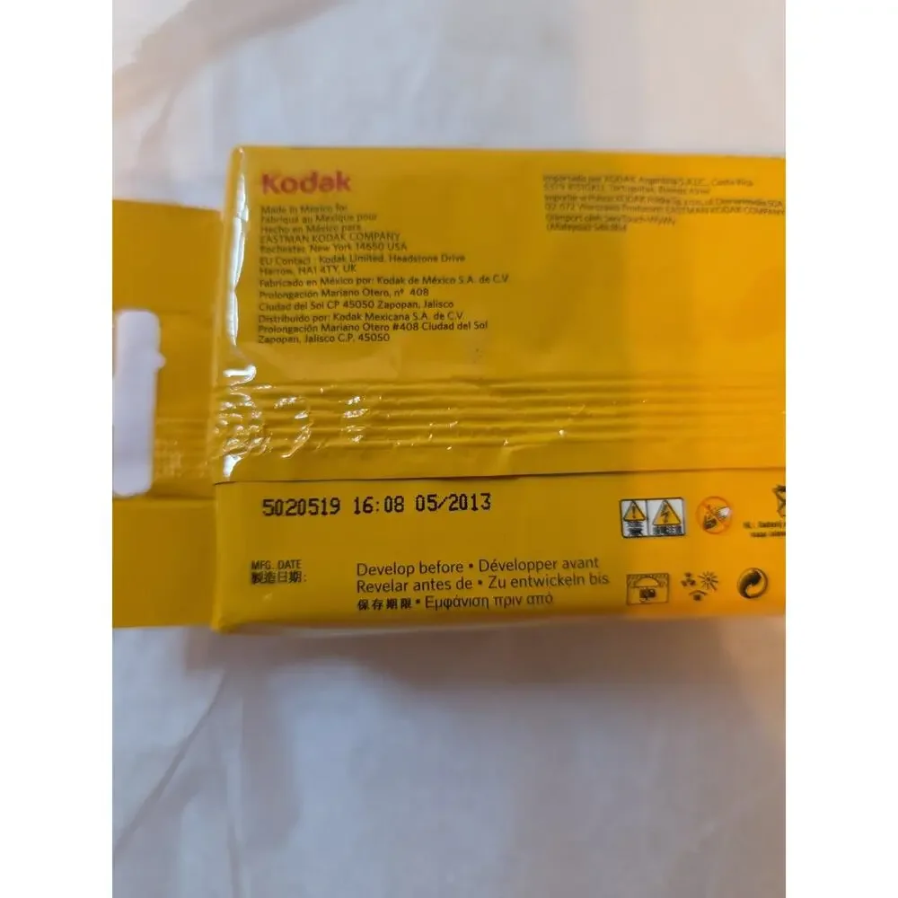 Kodak new expiration